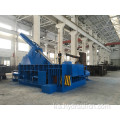 Side Push-Out Scrap Steel Turnings გადამუშავება Baling Press